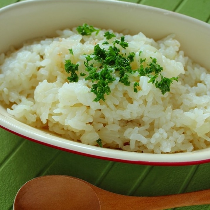 塩麹で☆新玉ねぎご飯